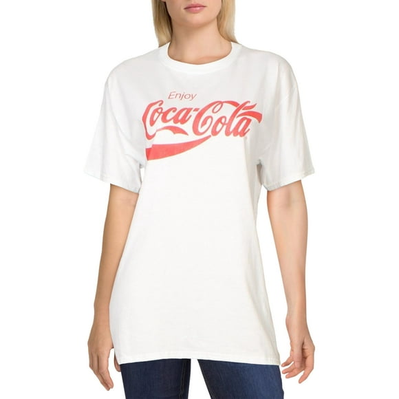 Coca-Cola Junior Charcoal Bottle Logo Shirt Size S Inv#J Coca-Cola Junior Charcoal Bottle Logo Shirt Size S Inv#J